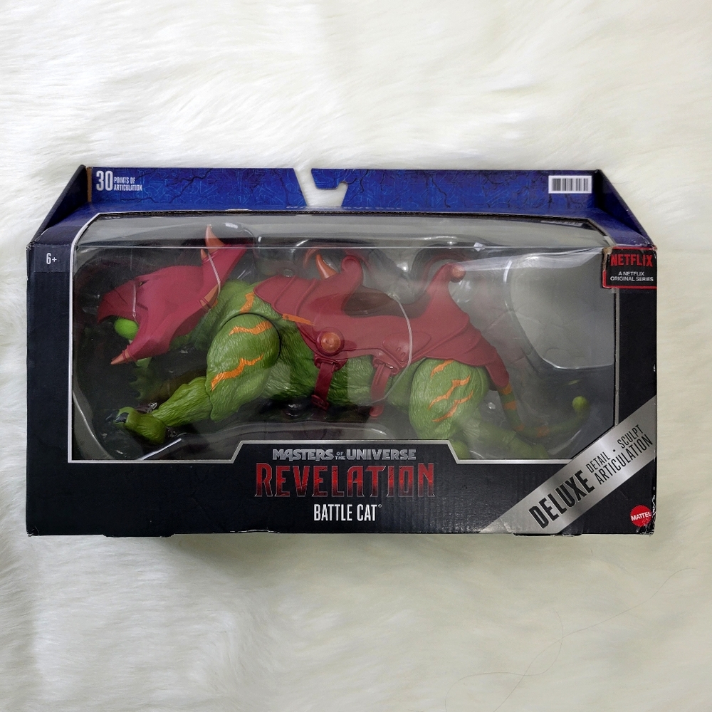 Masters of the Universe Revelation Battle Cat Figure- NEW
